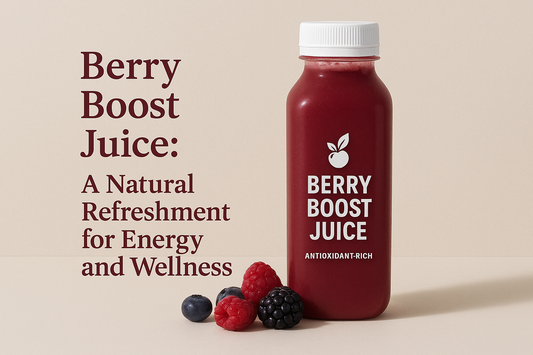 Berry Boost Juice: A Natural Refreshment for Energy and Wellness