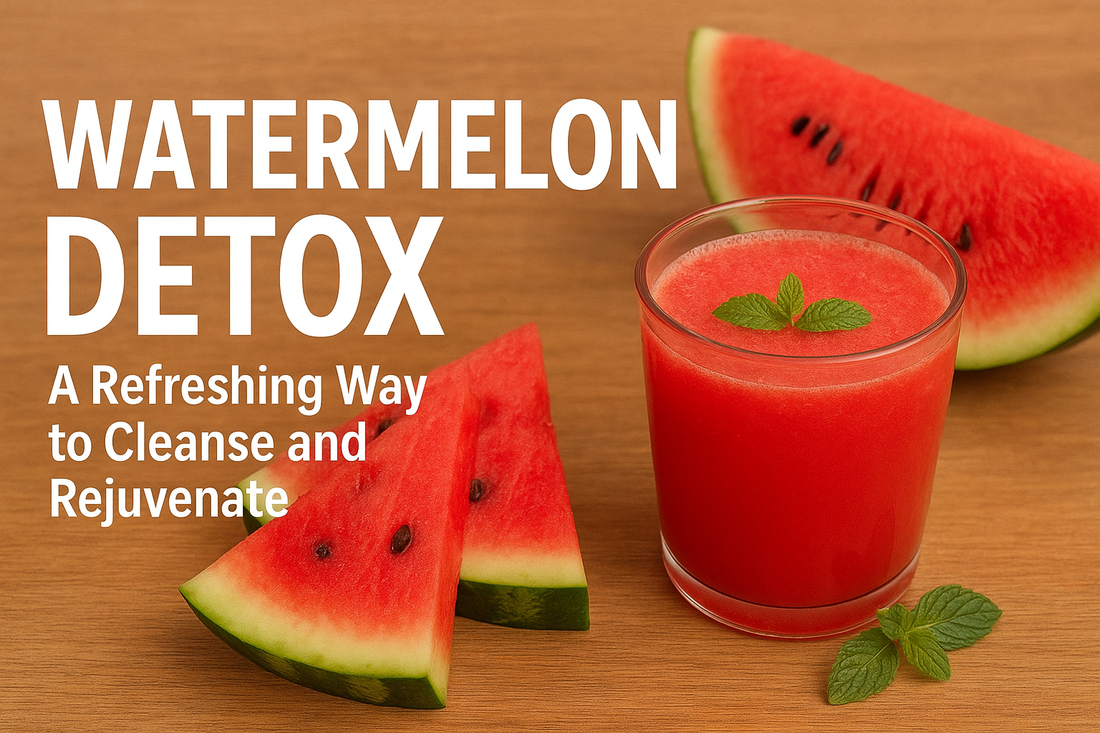 Watermelon Detox: A Refreshing Way to Cleanse and Rejuvenate