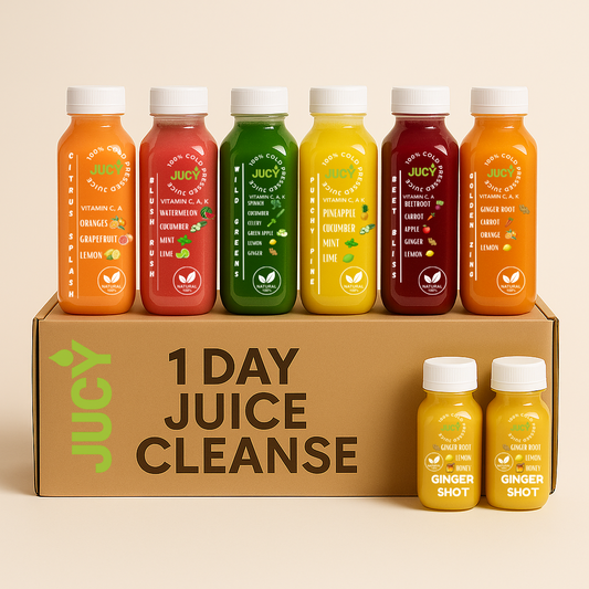 Detox Juice Cleanse Bundle – 6 Cold Pressed Blends for 1 to 10 Day Cleanses (Best Seller)